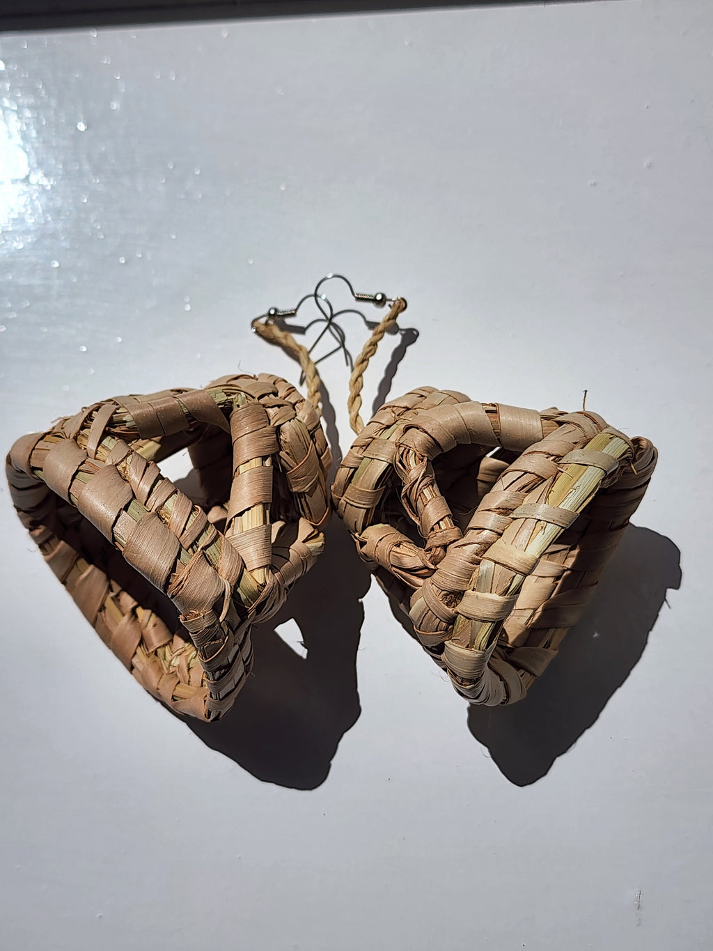 SUMMER Handcrafted Raffia Statement Earrings