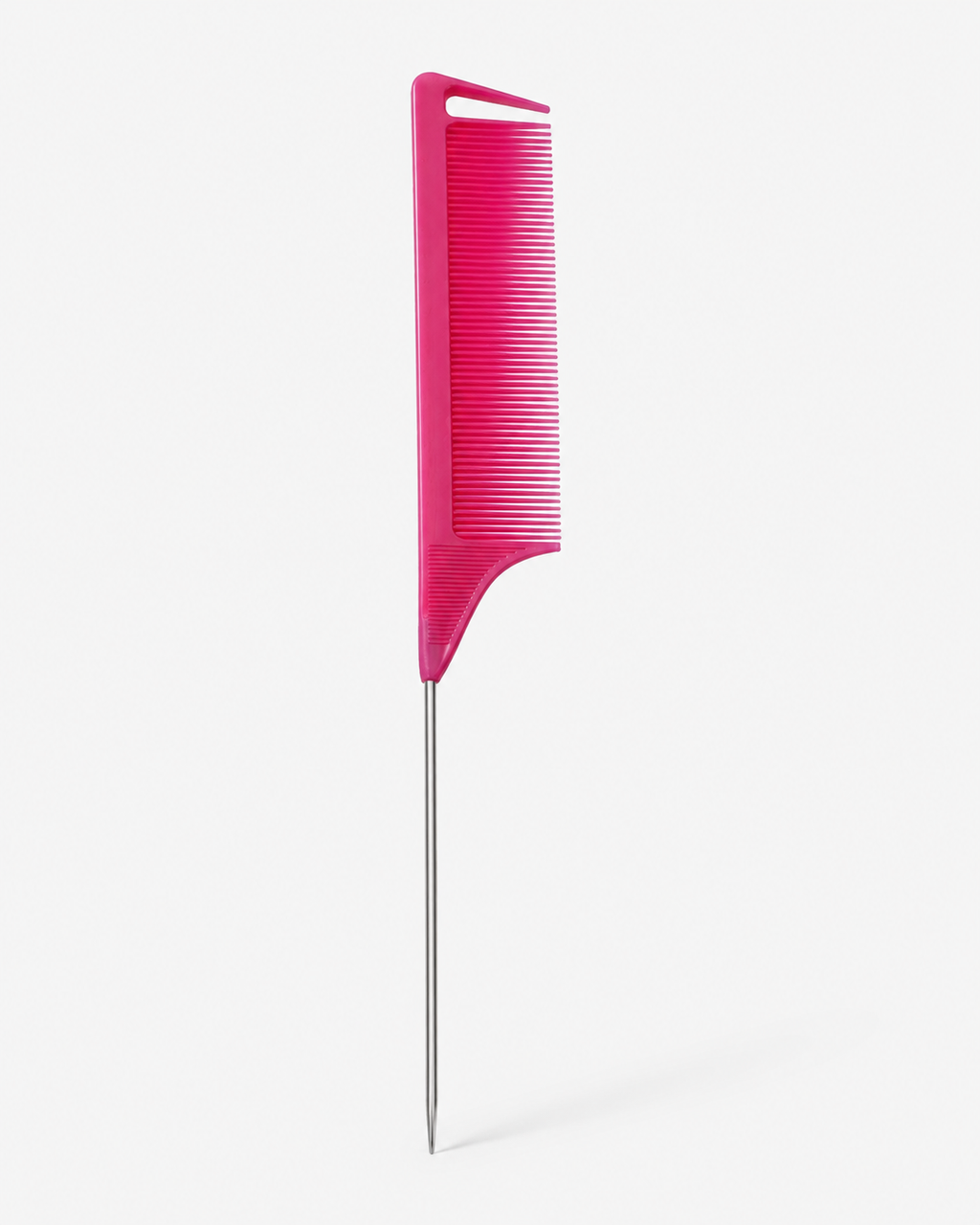 Fine-Tooth Metal Tail Styling Combs – Mixed Colours