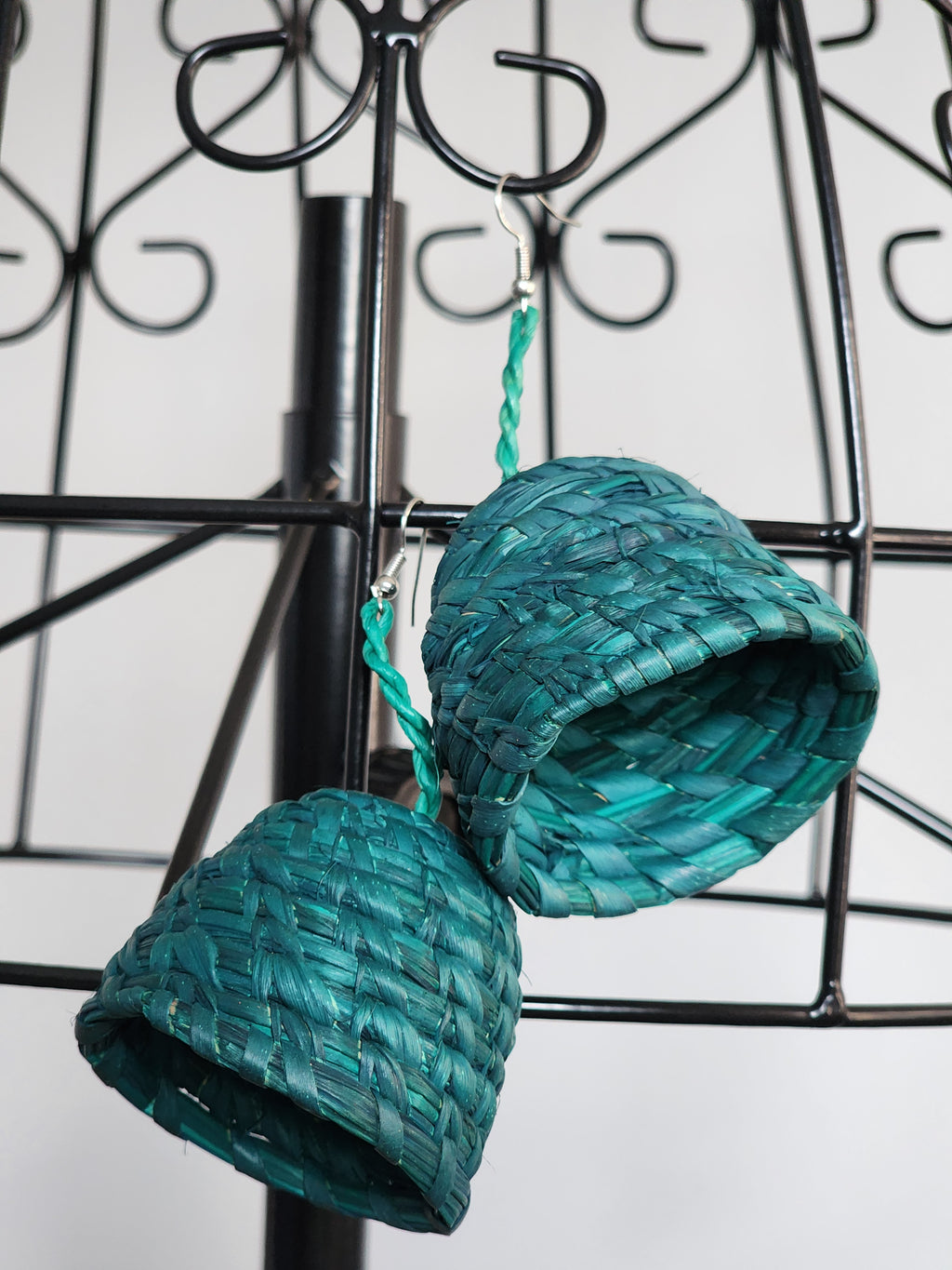 EXCEL pair - Handmade Raffia Statement Earrings | Boho Summer Accessory | Gift for Her