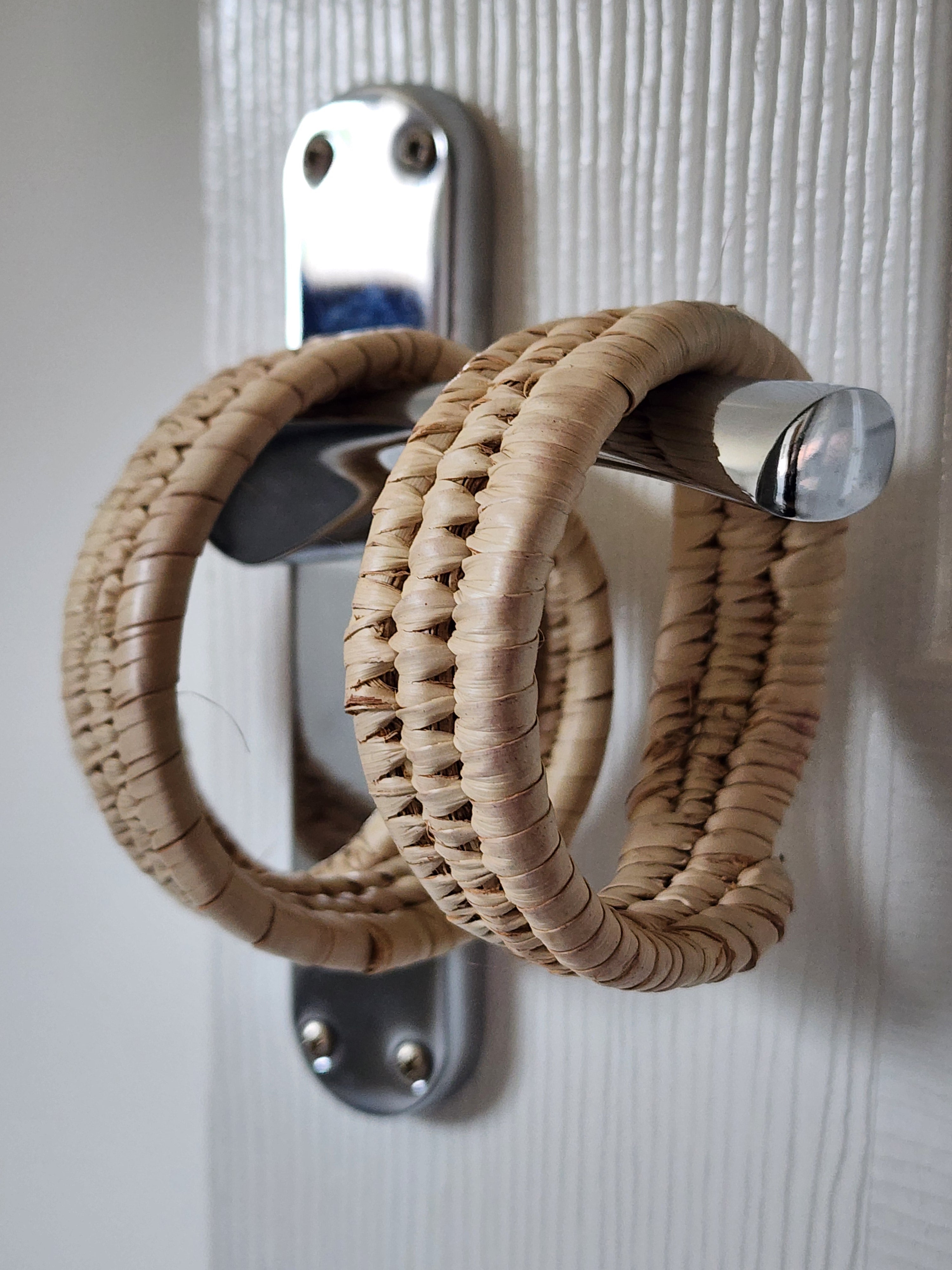 Handcrafted Raffia Statement Bangles