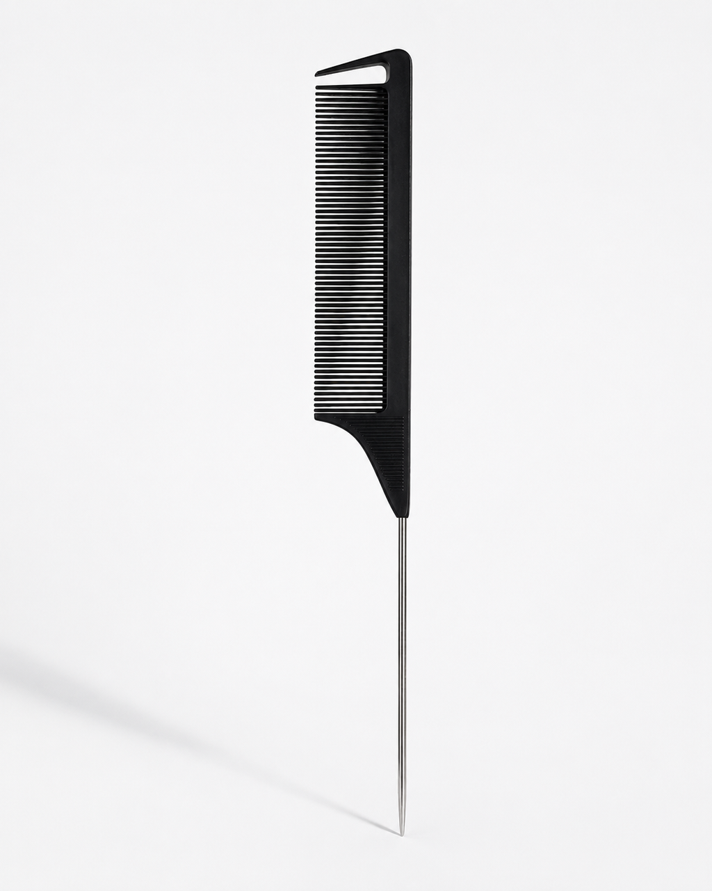 Fine-Tooth Metal Tail Styling Combs – Mixed Colours