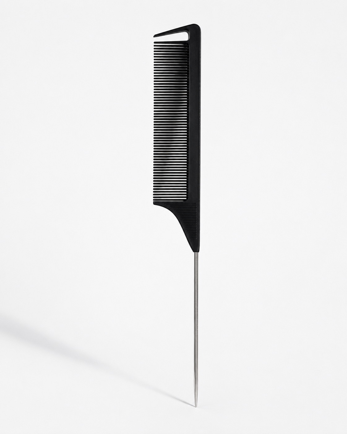 Fine-Tooth Metal Tail Styling Combs – Mixed Colours