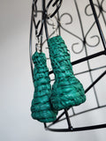 DORIS pair - Handmade Raffia Statement Earrings | Boho Summer Accessory | Gift for Her