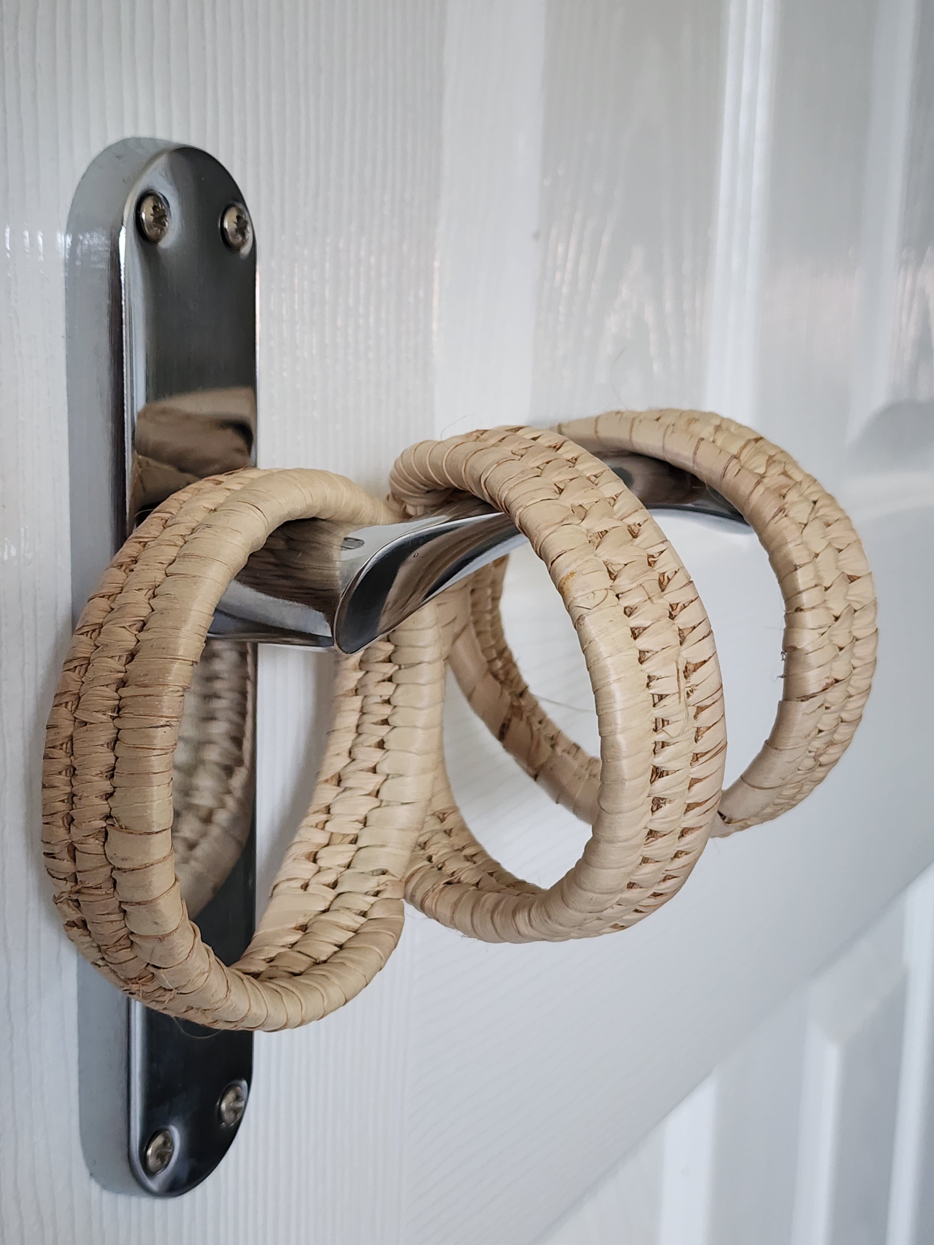 Handcrafted Raffia Statement Bangles