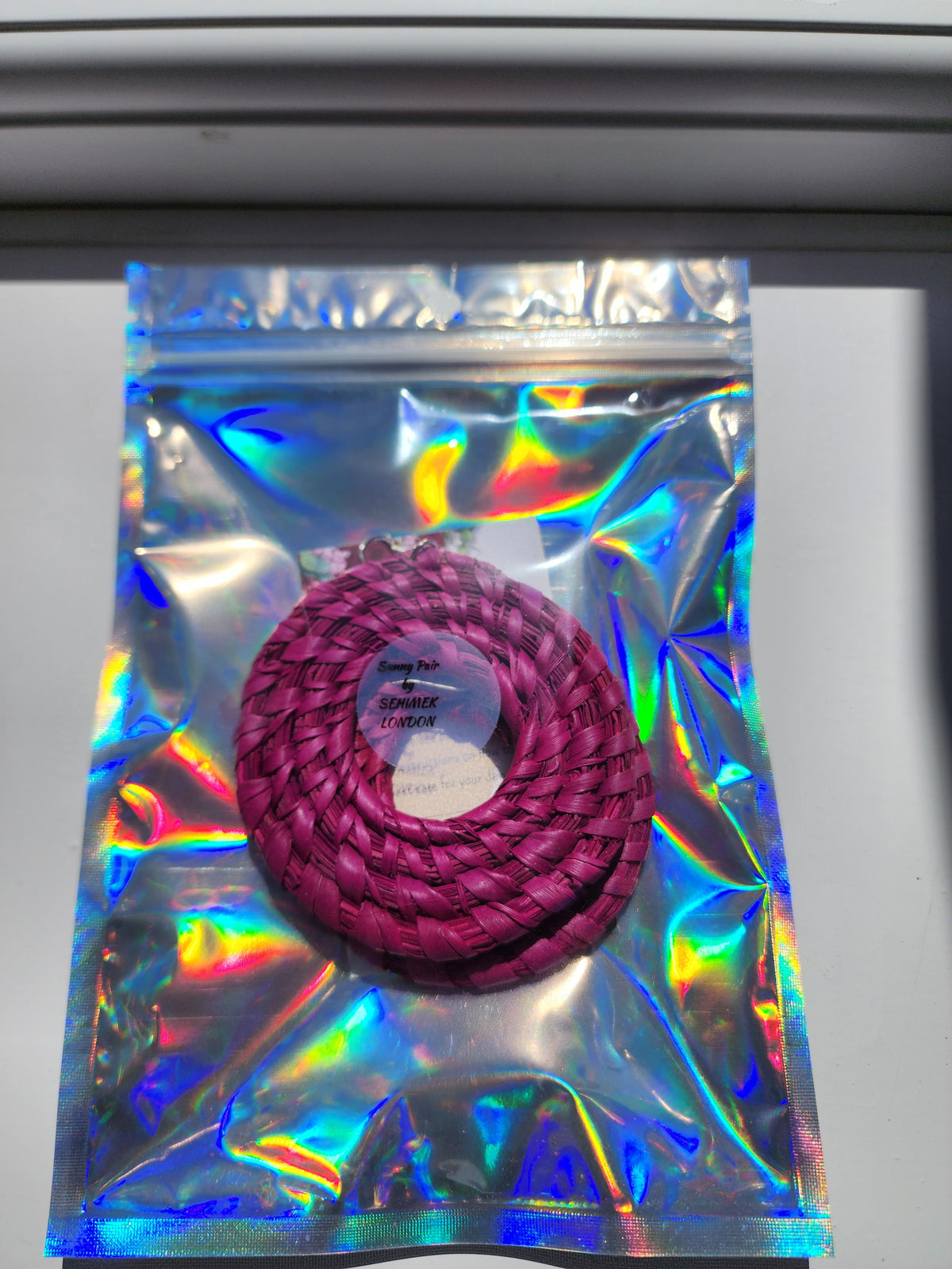 SUNNY Handcrafted Raffia Statement Earrings