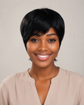 JO Black Pixie Cut Wig