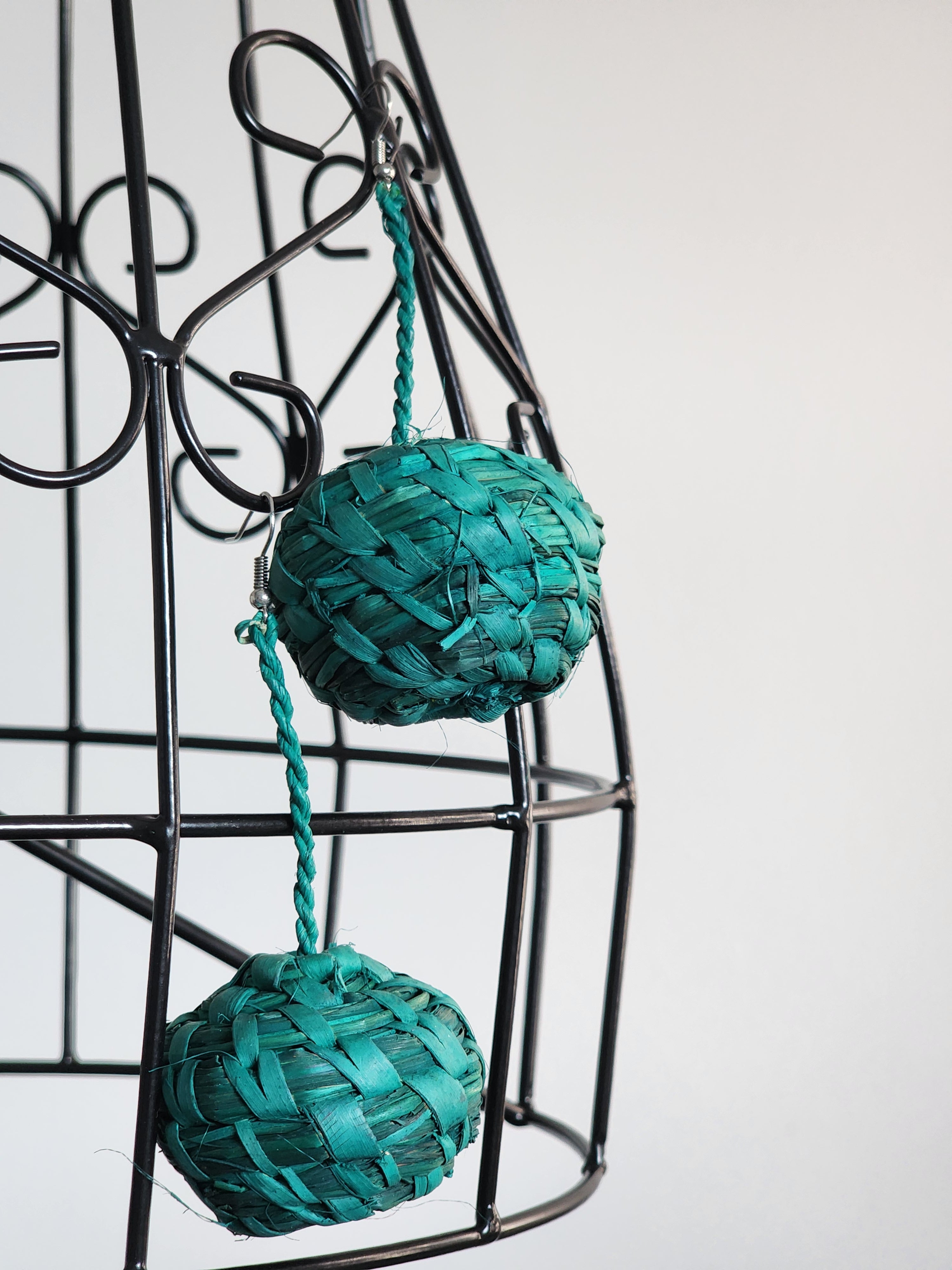 JUBILEE pair - Handmade Raffia Statement Earrings | Boho Summer Accessory | Gift for Her