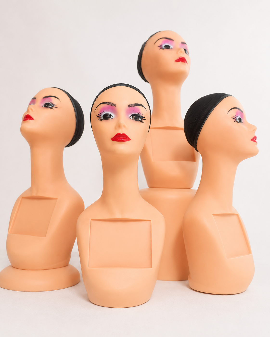 Female Wig Display Mannequin Head & Chest
