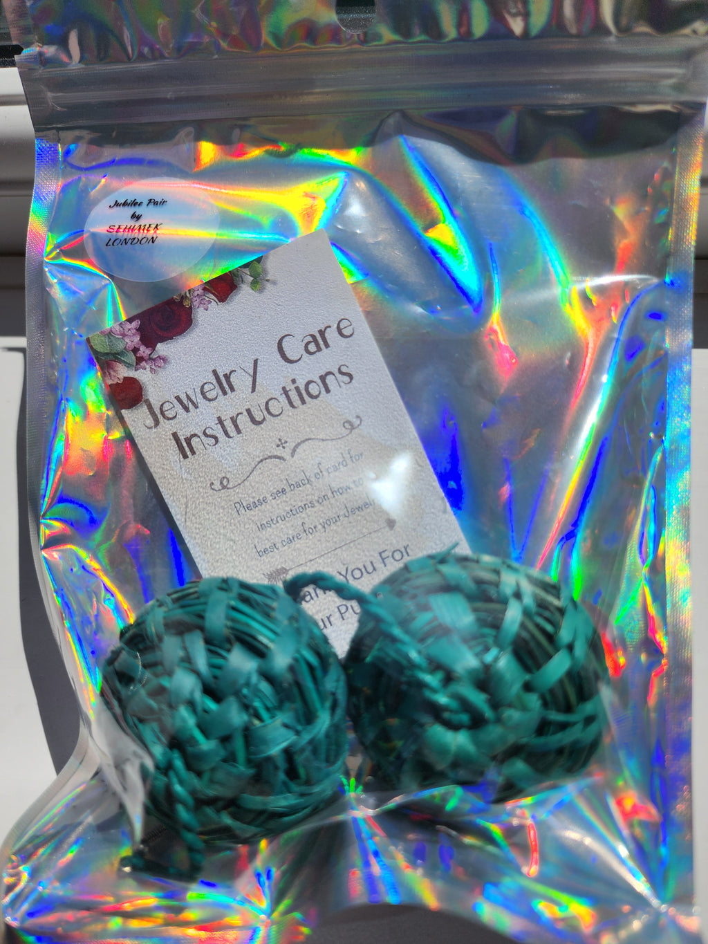 JUBILEE Handcrafted Raffia Statement Earrings
