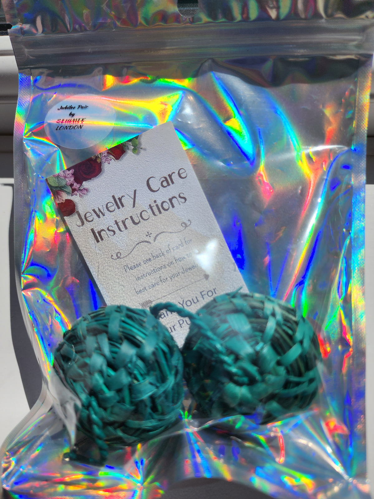 JUBILEE Handcrafted Raffia Statement Earrings