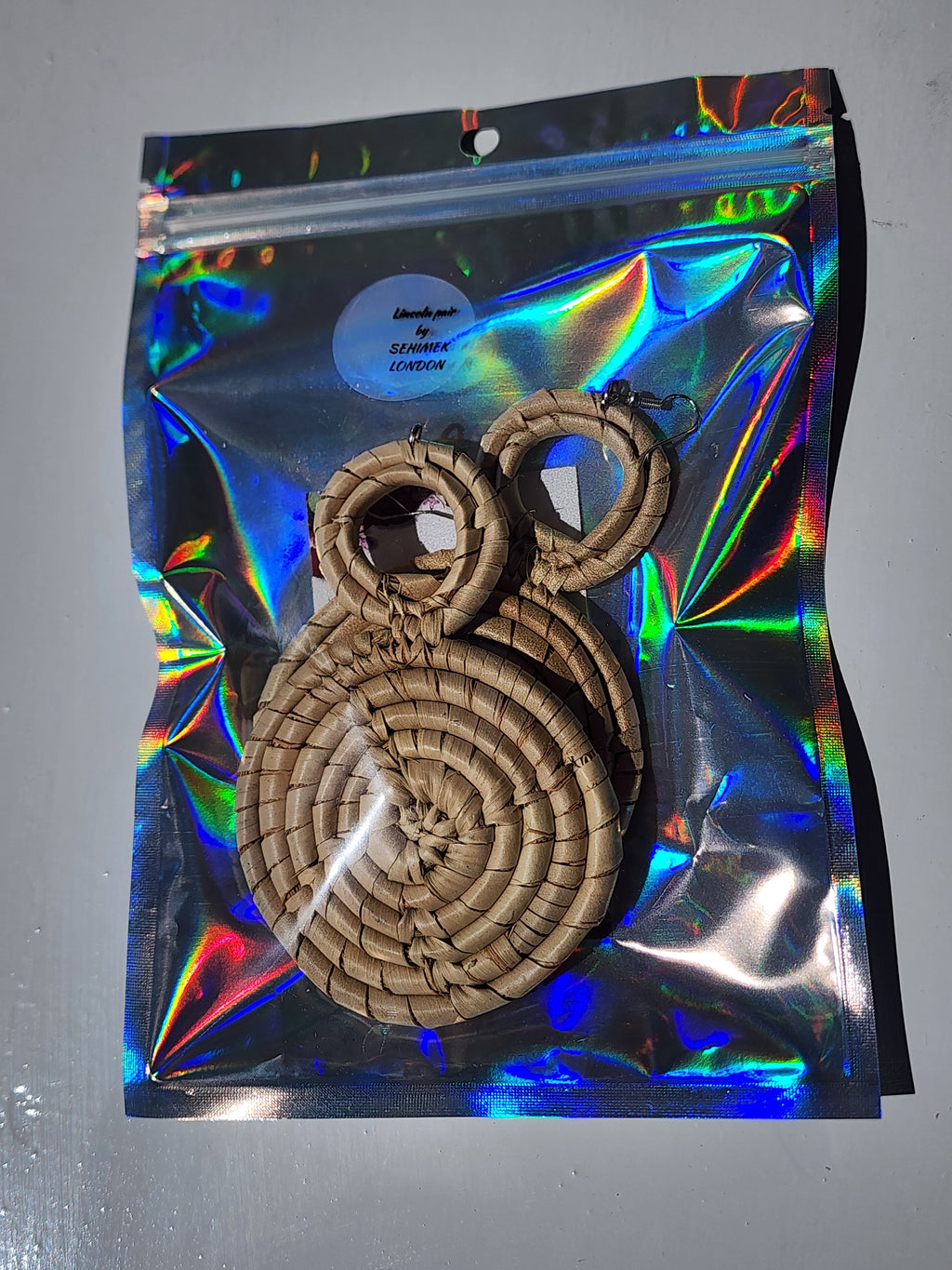 LINCOLN  Raffia Statement Earrings