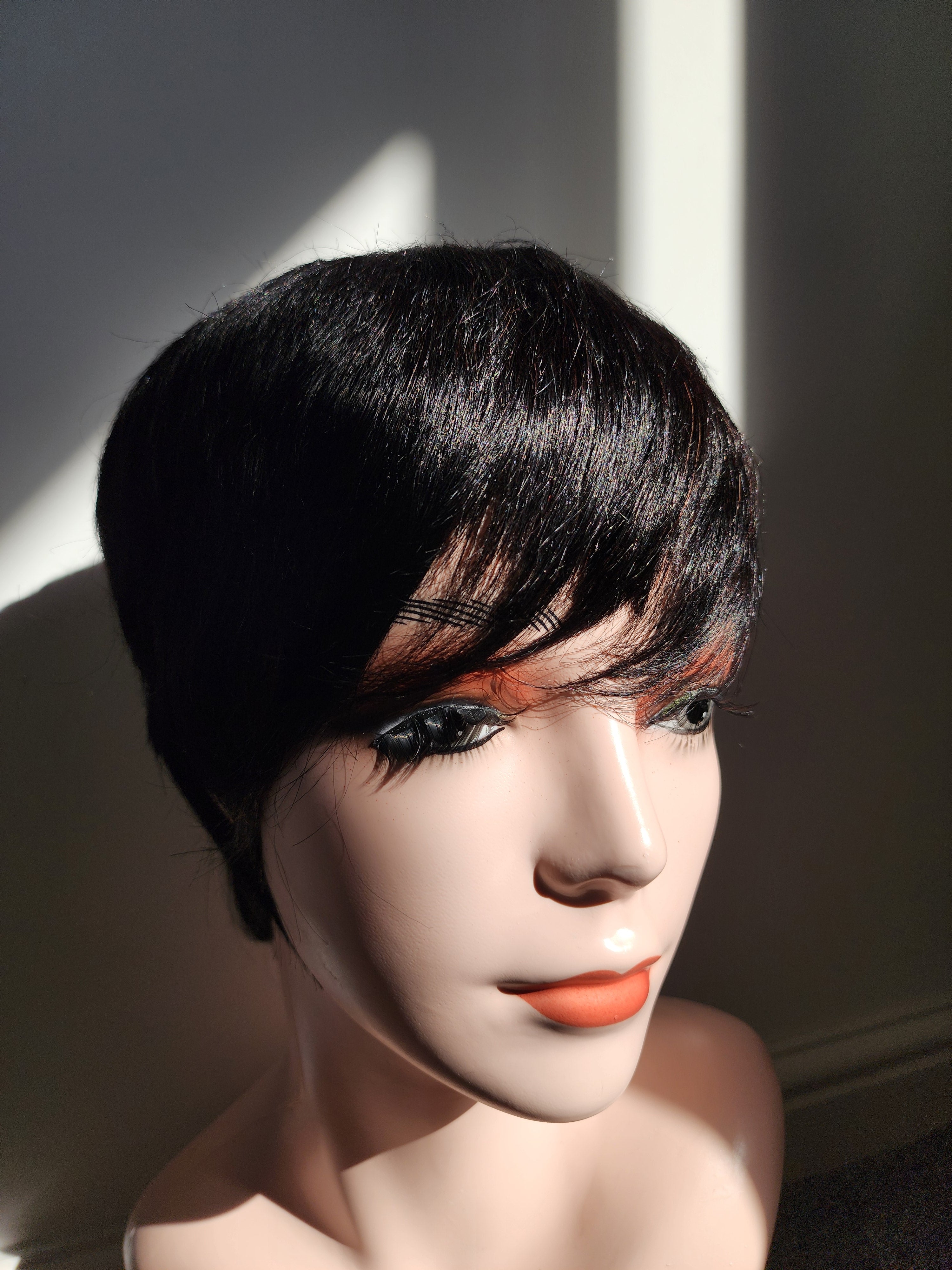 JO Black Pixie Cut Wig