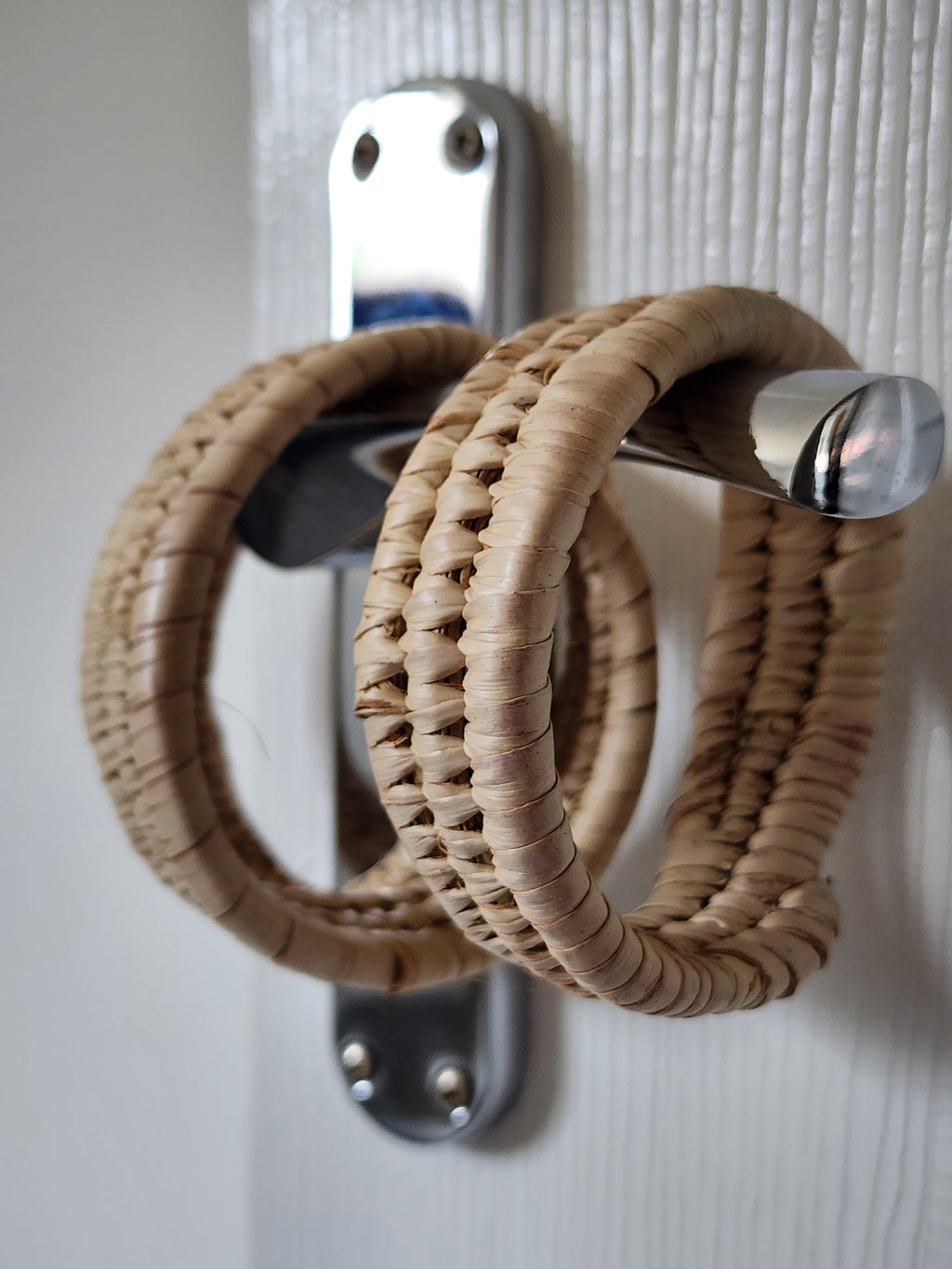 Handcrafted Raffia Statement Bangles