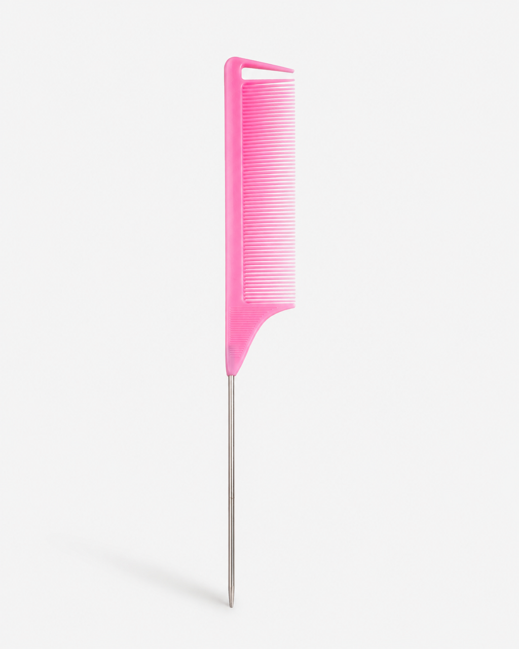 Fine-Tooth Metal Tail Styling Combs – Mixed Colours