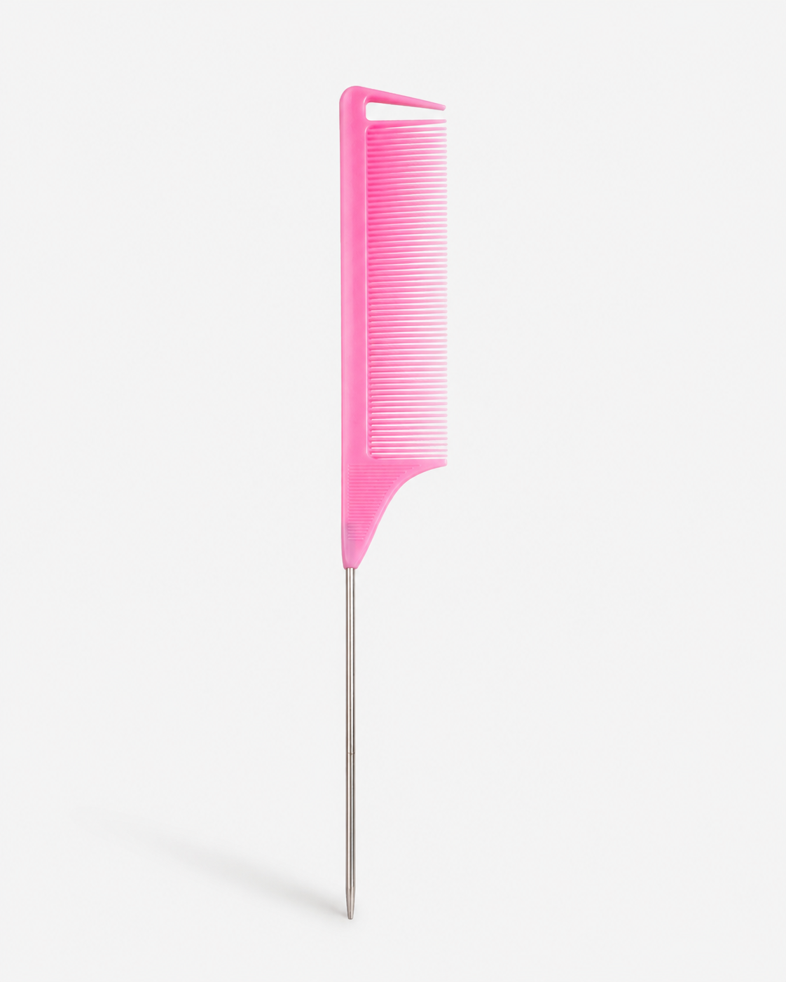 Fine-Tooth Metal Tail Styling Combs – Mixed Colours