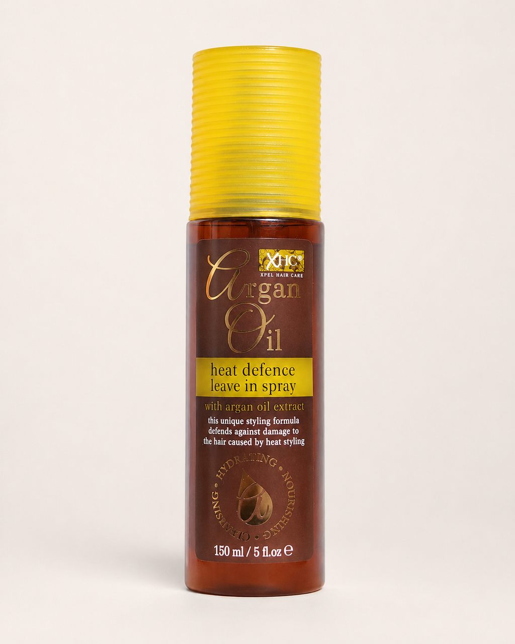 XHC Argan Oil Heat Defence Leave-In Spray – 150ml