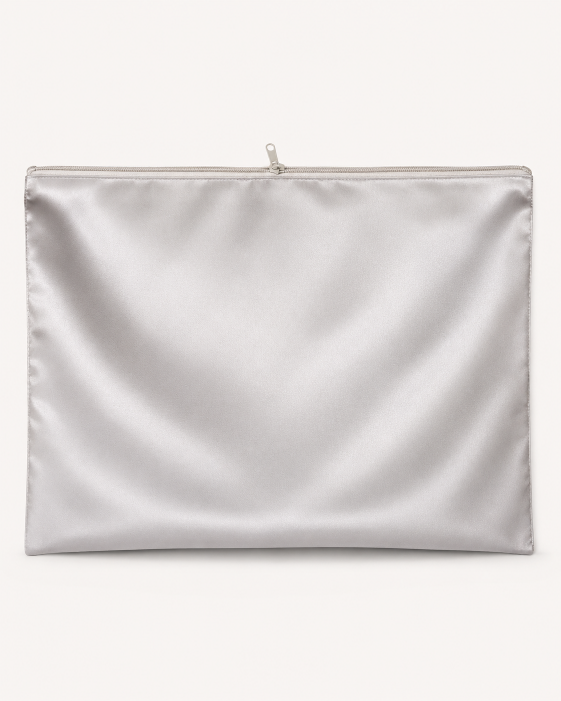 Satin Zip Wig Storage Bag