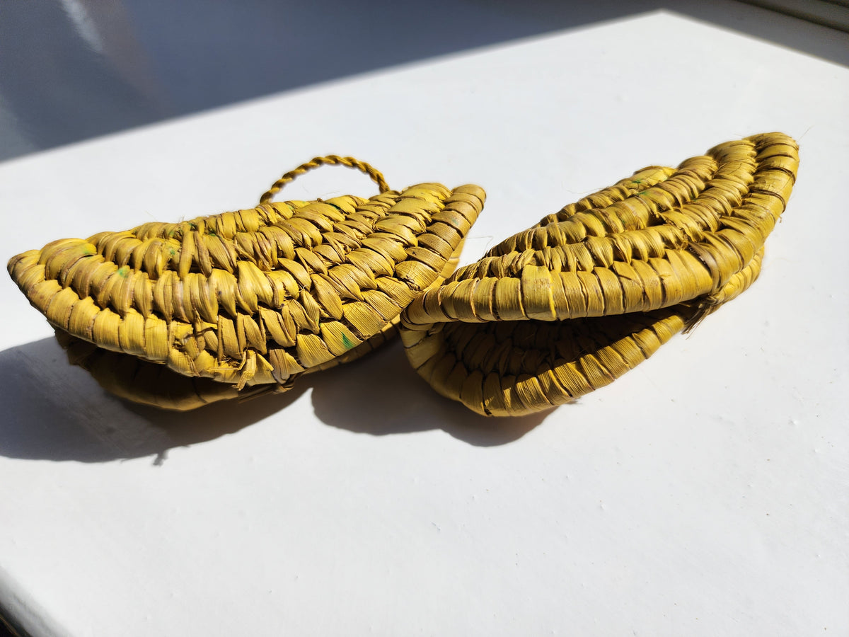 KERRY Handcrafted Raffia Statement Earrings