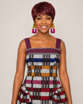 TITI Handcrafted Raffia Statement Earrings