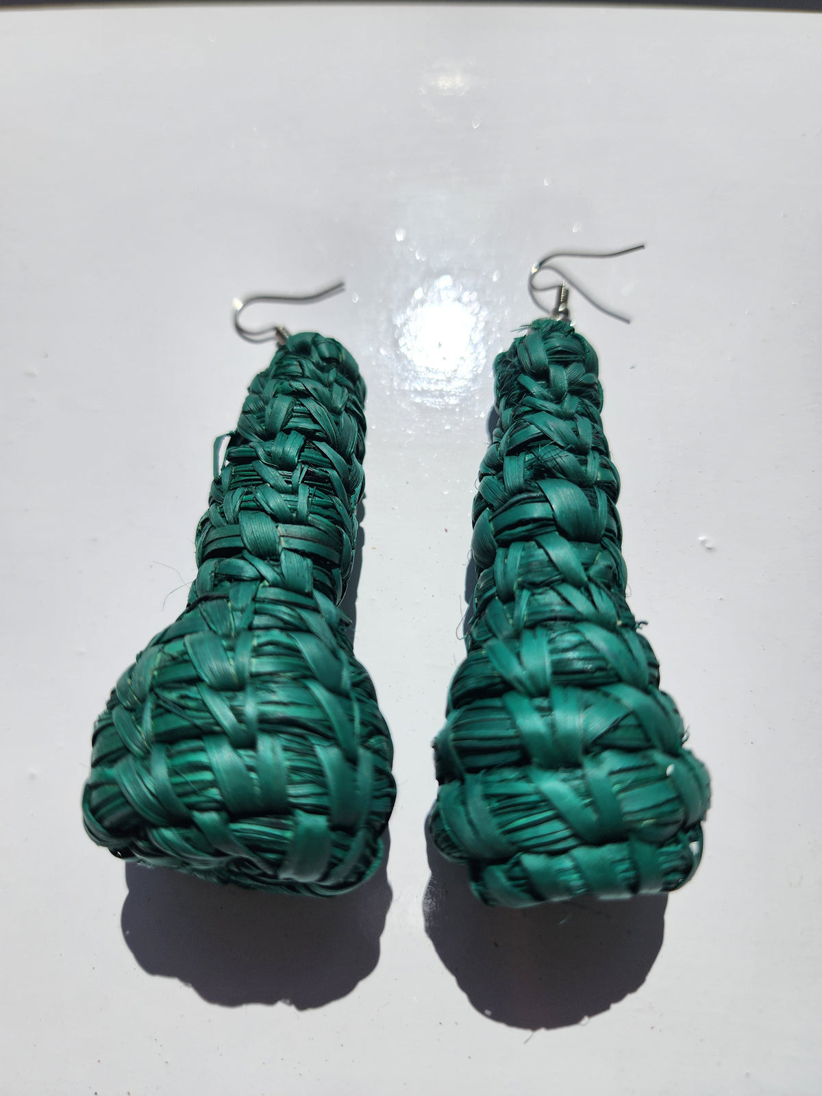 DORIS Handcrafted Raffia Statement Earrings