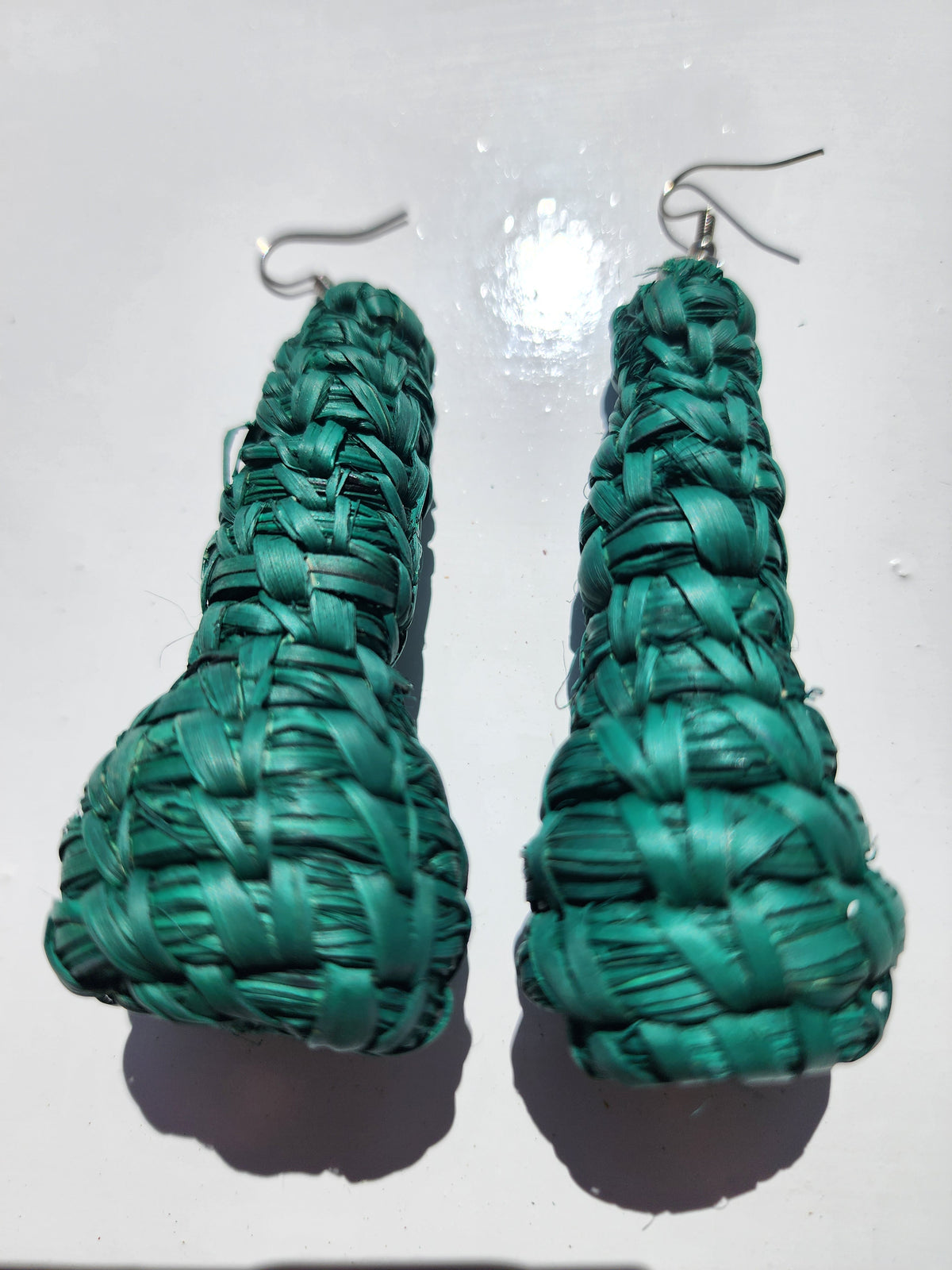 DORIS Handcrafted Raffia Statement Earrings